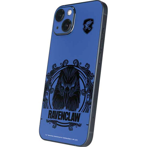 Wizarding Worlds Harry Potter Ravenclaw Illustration iPhone 14 Plus Skin